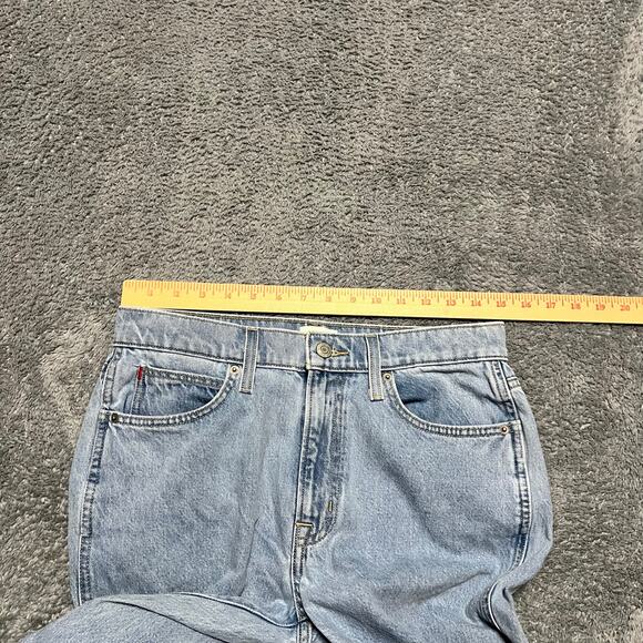 Sunday Best Aritzia Jeans Womens 6 (30x31) Distressed Straight High Rise - Picture 7 of 10